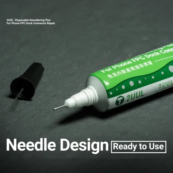 2UUL SC97 Disposable Desoldering Flux for Phone FPC Dock Connector Repair 15ml