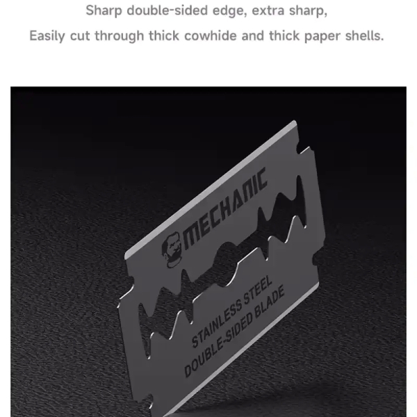 Mechanic FR2 Stainless Steel Double-Sided Blades