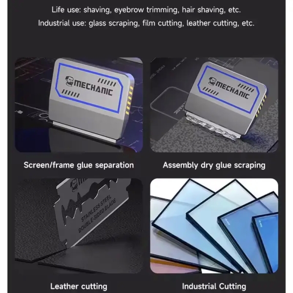 Mechanic FR2 Stainless Steel Double-Sided Blades