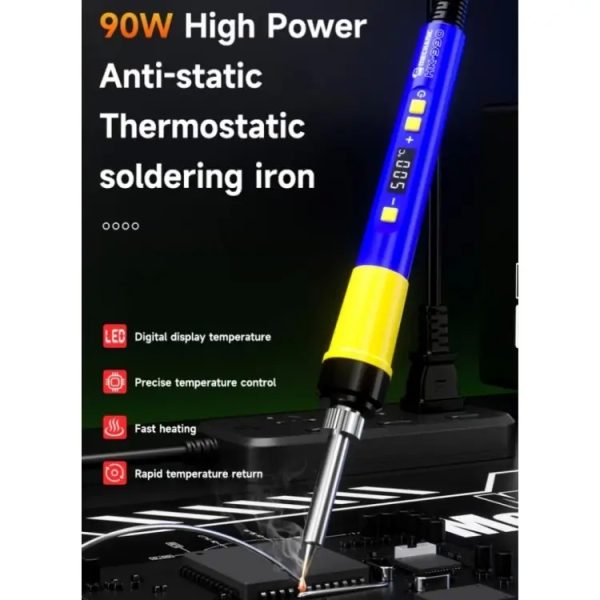 Mechanic HK-990 Digital Soldering Iron (180-500°C)