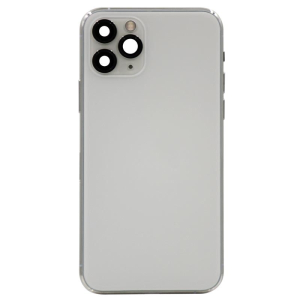 Back Housing For iPhone 11 Pro (Silver) (Original Pull) (Grade A)
