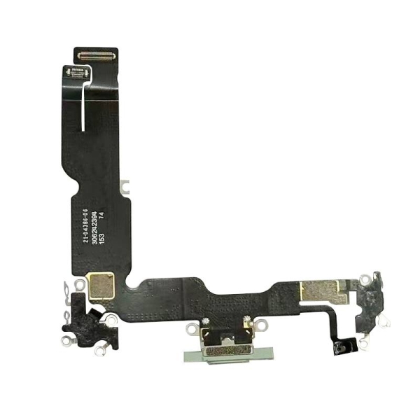 Charging Port Flex Cable For iPhone 15 Plus- Green