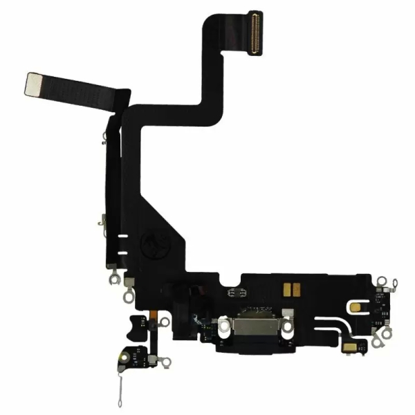 Charging Port Flex Cable For iPhone 14 Pro- Space Black