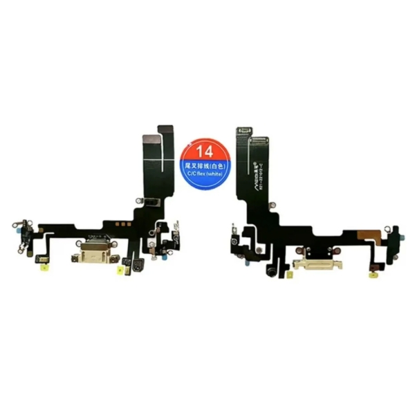 MEIBI Charging Port Flex Cable For iPhone 14 (Starlight)