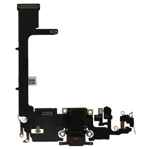 MEIBI Charging Port Flex Cable With Board Component For iPhone 11 Pro (Gold)