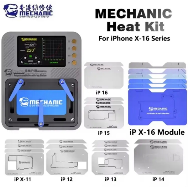 Mechanic Heat Kit Intelligent Heating Separator For iPhone X-16PM