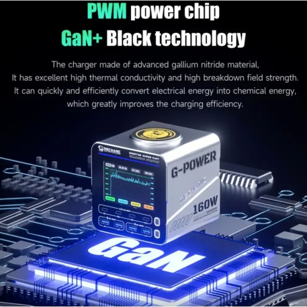 Mechanic G-POWER 160W Desktop Fast Charging Station