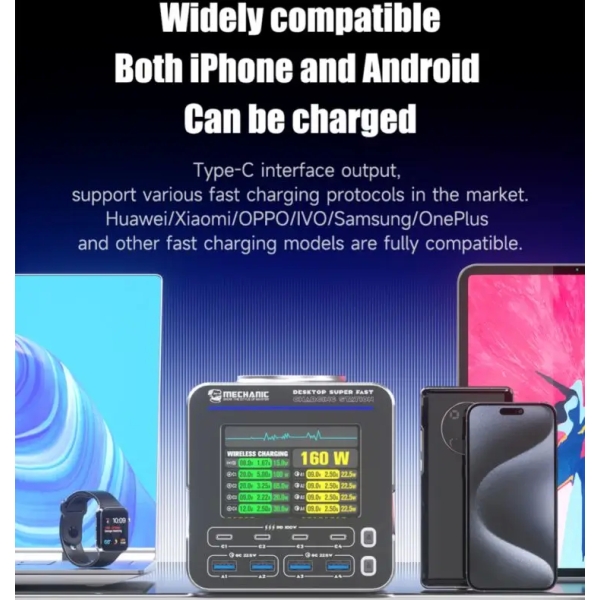 Mechanic G-POWER 160W Desktop Fast Charging Station