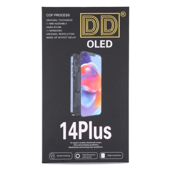 Hard OLED Screen Assembly For iPhone 14 Plus- Remove IC/ DD