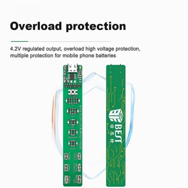 BST-J4 Battery Charging Activation Board with PD Fast Charging for iPhone 5 to 16PM