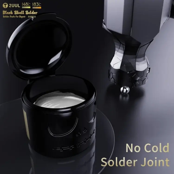 2UUL Black Skull Solder Paste for Repair