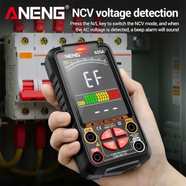 Aneng 625A Rechargeable Intelligent Digital Multimeter