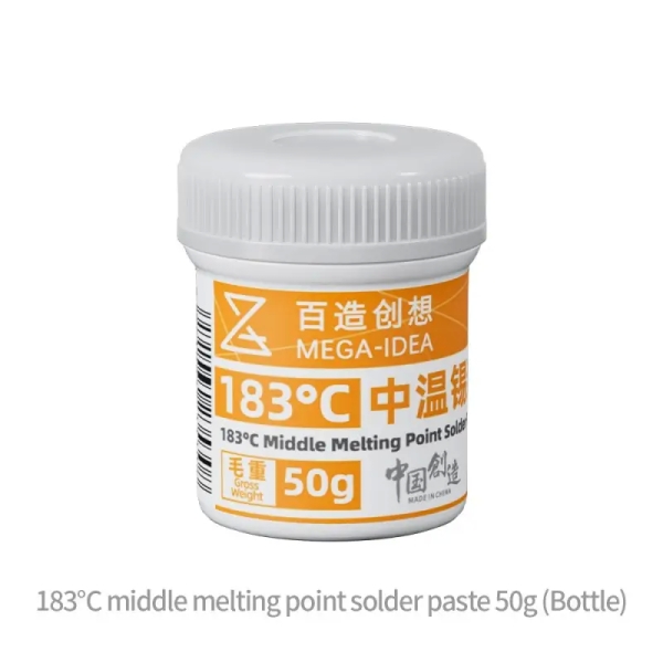 Mega - Idea Middle Melting Point Solder Paste - 183℃