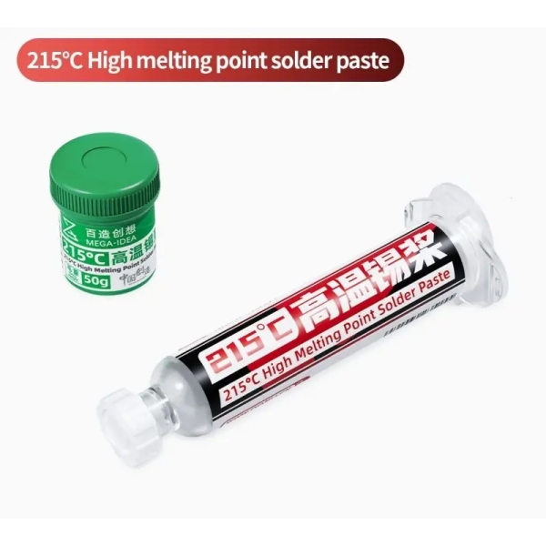 Mega - Idea High Melting Point Solder Paste - 215℃
