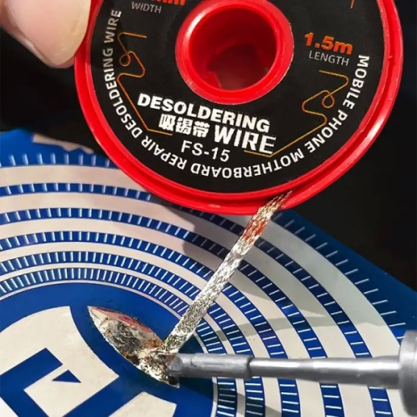 JTX FS-15 1.5M 2.0mm Super Desoldering Wire (3Pcs)