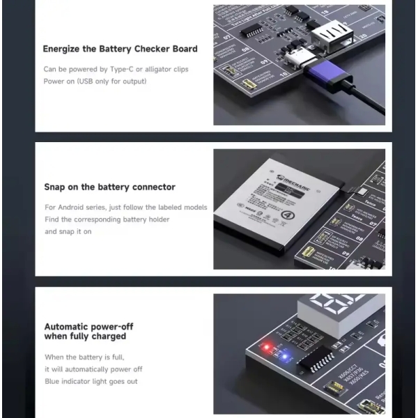 Mechanic Pro20 Battery Activation Small Board for Android