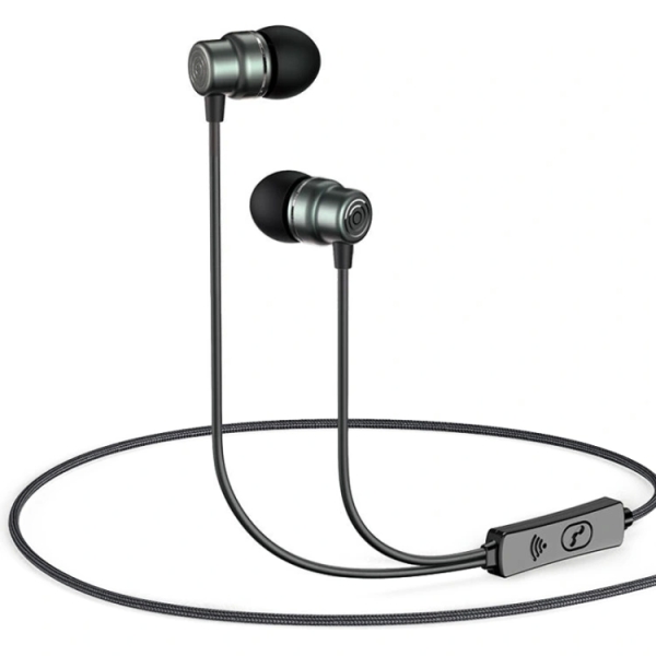 Yesido YH32 3.5mm In-Ear Braided Wired Earphone, Length: 1.2m