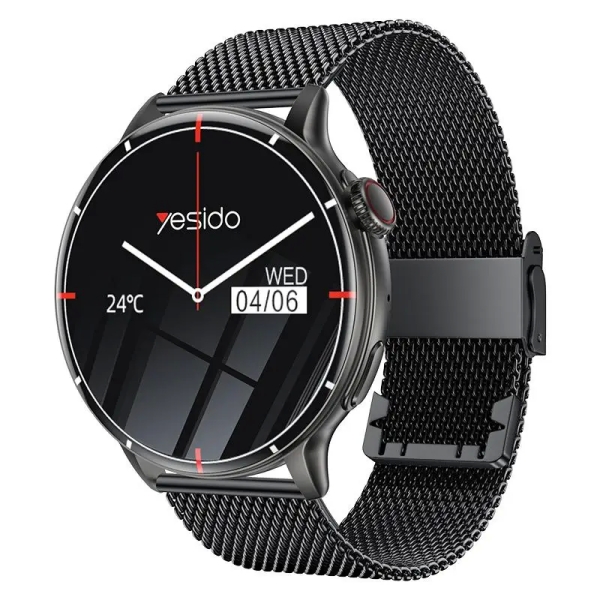 Yesido IO28 Smart Watch, 1.51 inch Screen, Support BT Call / Heart Rate (Black)