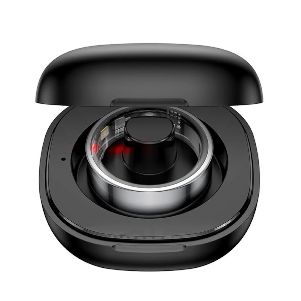 Yesido IO33 Health Monitor Smart Ring, Support Body Temperature / Heart Rate / Blood Pressure / Female Physiological Reminder(Black)