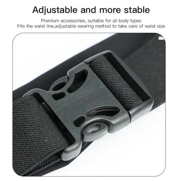Yesido WB13 High Elastic Outdoor Sports Running Cycling Waist Bag (Black)