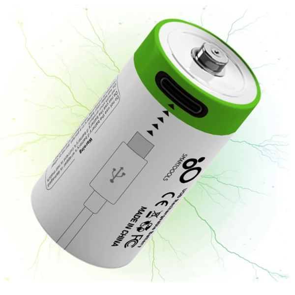SMARTOOOLS 4Pcs 700mAh 3.7V CR123A Rechargeable Batteries Li-ion Batteries for Flashlight Electric Toothbrush