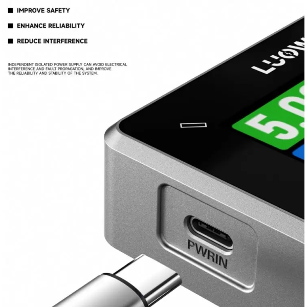 Luowei LW-D1 Isolated Power Supply Design Digital Curve Ammeter
