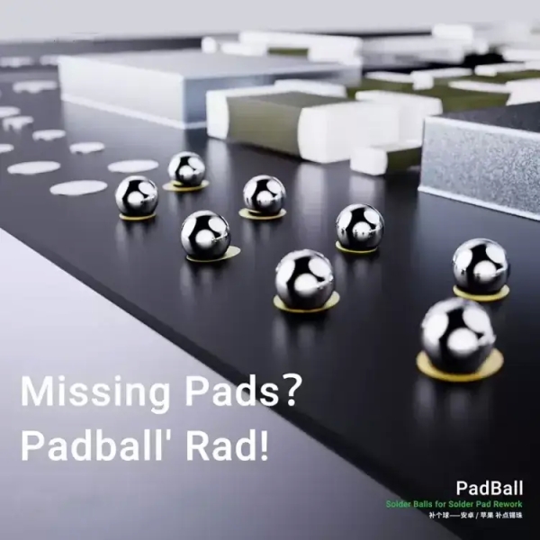 2UUL PadBall Solder Ball for Solder Pad Rework