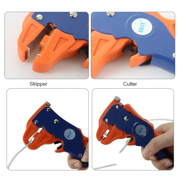BST-318 Electrician Wire Stripper Cable Stripping Pliers