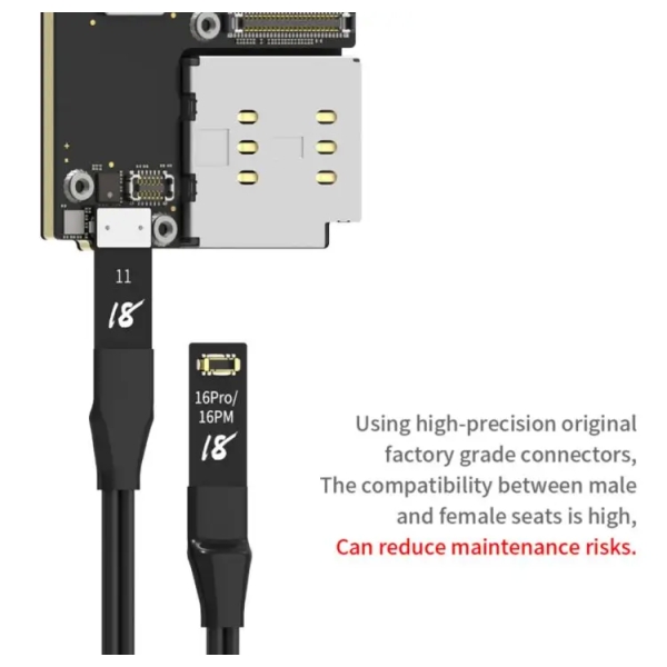 18 Kinds Power Boot Cable for iPhone 7 to 16 Pro Max  (8 in 1)