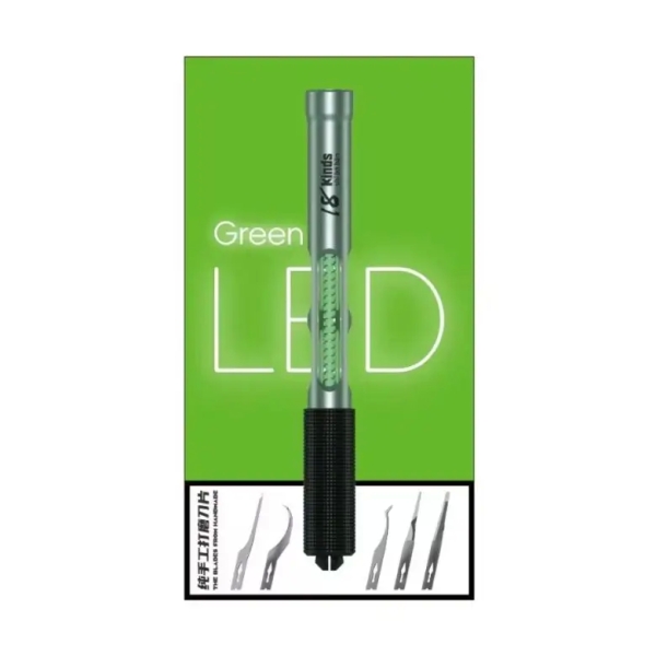 18 Kinds LED Pure Hand-polished Blades Kit