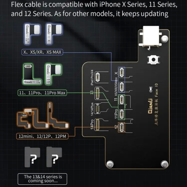 QianLi iCopy Plus Specialized Face ID Board for iPhone X to 14 Series
