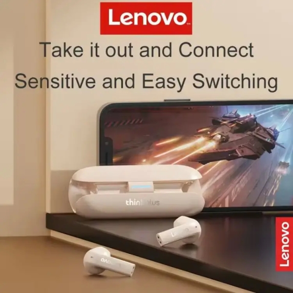 Lenovo Thinkplus Tw60 Wireless Bluetooth 5.3 Earphones