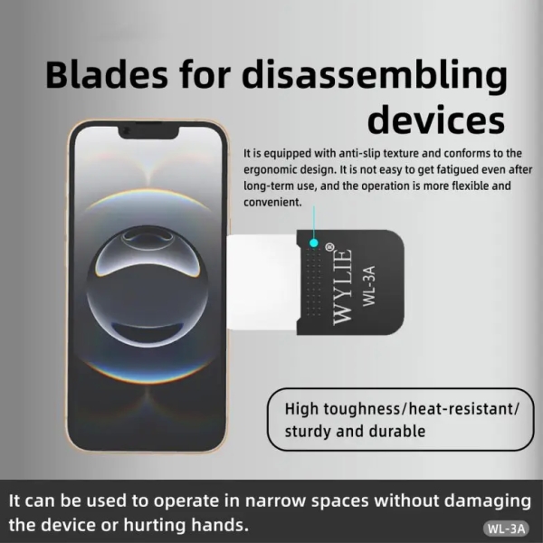 Wylie WL-3A Multi-purpose Disassembly Blades Set (8-in-1)