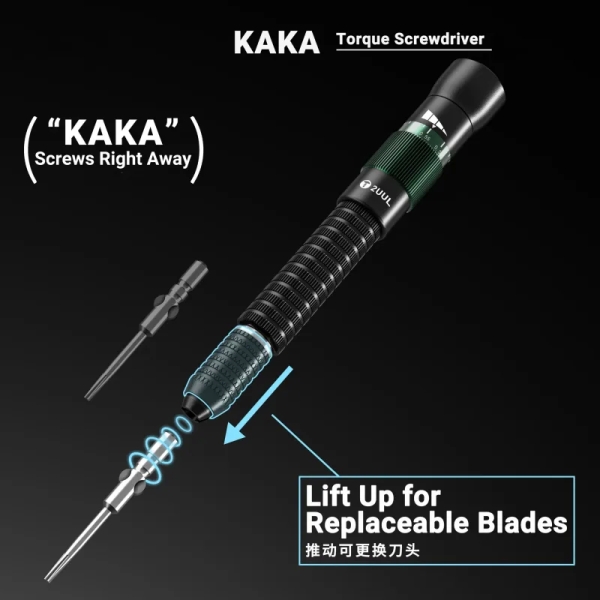 2UUL SD20 KAKA Torque Screwdriver 3pcs/set with replacement Tips
