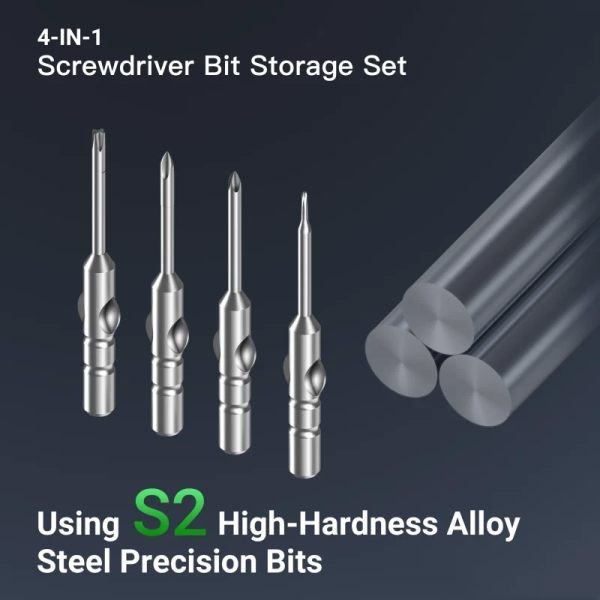 2UUL SD24 4-in-1 Screwdriver Bit Storage Set for KAKA Torque Screwdriver