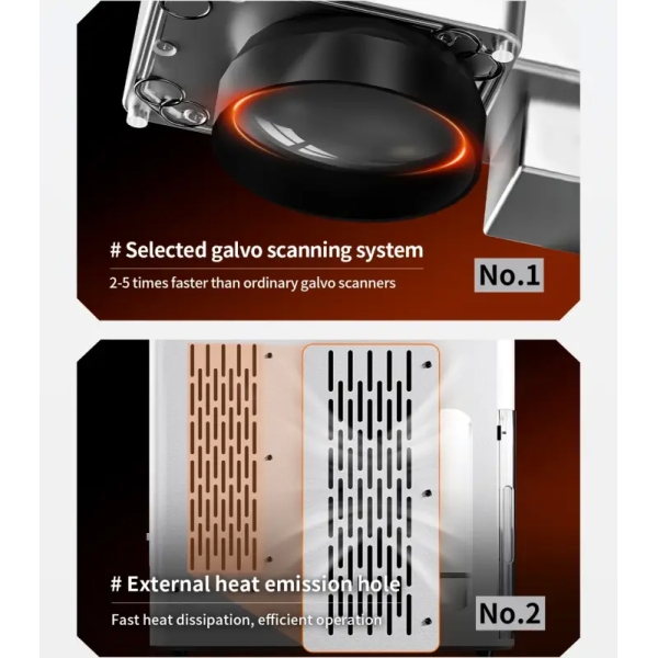 QianLi iLuz Series SU8 Dual Optical Module Cold Light Source UV Laser Machine