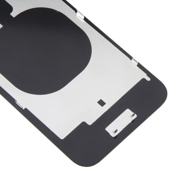 Back Glass With Camera Lens Cover For iPhone 16e - Black