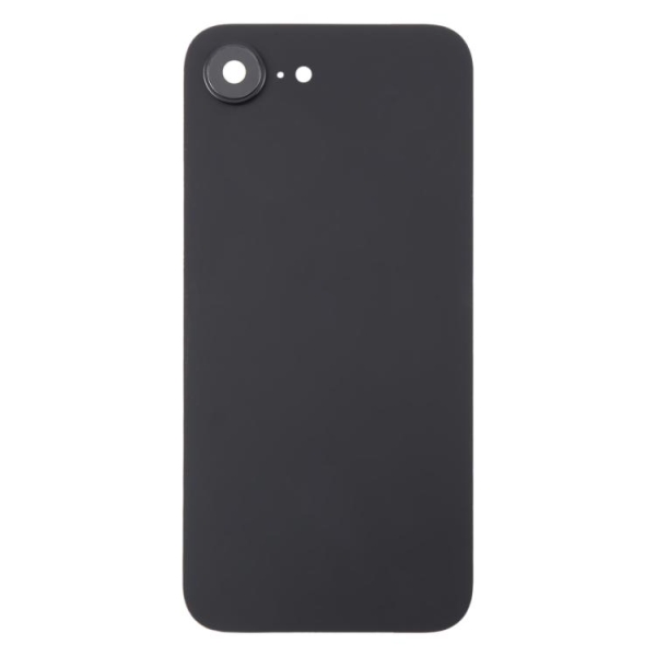 Back Glass With Camera Lens Cover For iPhone 16e - Black