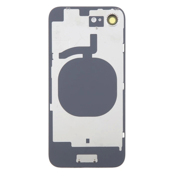 Back Glass With Camera Lens Cover For iPhone 16e - White