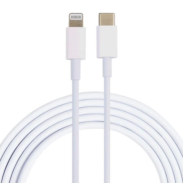 100W USB-C / Type-C to 8 Pin Fast Charging Data Cable, Length: 1m
