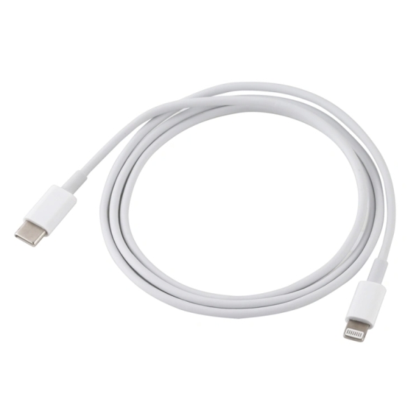 20W 9V/2A 1M USB-C / Type-C to 8 Pin PD Fast Charging Cable for iPhone, iPad, Cable Length: 1m(White)
