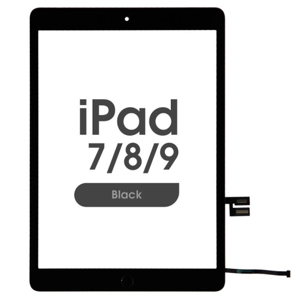 Premium Touch Screen Digitizer W/ Home Button For IPad 7 / IPad 8 / IPad 9 (10.2) (Black)