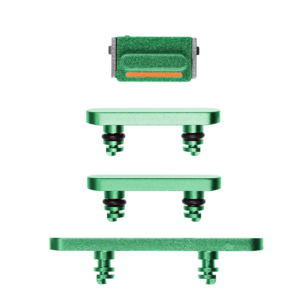 For iPhone 12/ 12 Mini Side Bottom Set- Green