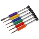 BST-669S 6 in 1 Precision Screwdriver with S2 Material Repair Tools Kit for iPhone 7