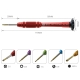 BST-9902S 5 in 1 Precision Screwdriver Chrome-vanadium Steel Repair Tools Kit for iPhone 7