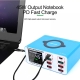 RELIFE RL-304S Multifunctional Digital Display 8 Port Charger