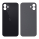 Back Glass For iPhone 12 - Black