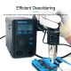QUICK 2008D+ Desoldering Rework Soldering Station Intelligent Digital Display Hot Air Gun