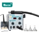 Quick 706W+ 580W LED Digital Display 2 In 1 Hot Air SMD Rework Station Soldering Station Iron Heat Gun Kit