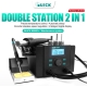 QUICK 8686D+ Hot Air Gun Lead-Free Heating Soldering Station